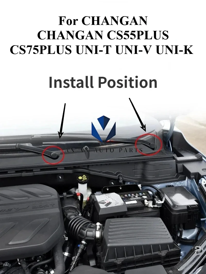 Front Wiper Arm Screw Hole Cover for CHANGAN CS55PLUS CS75PLUS UNI-T UNI-V UNI-K