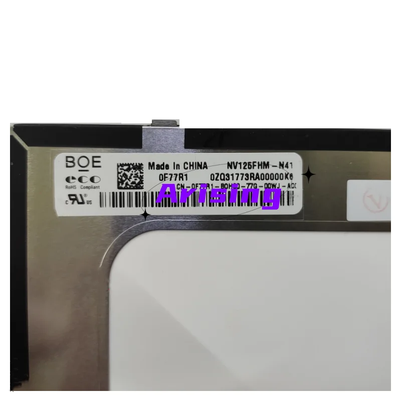 Imagem -03 - Tela Lcd do Portátil para Dell Latitude Display Ips Nv125fhm-n41 Lp125wf4-spf1 B125han02.3 Fhd 1920*1080 30 Pinos 5288 125 em