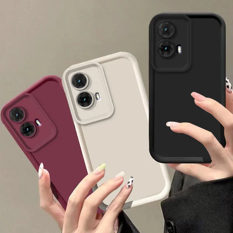 For Moto G85 G84 5G Case Full Package Soft Silicone Protect Back Cover For Motorola Moto G64 G54 Power Shockproof Phone Case
