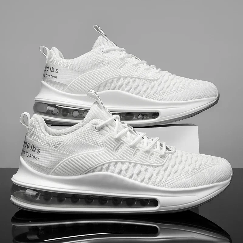 

Кроссовки большого размера на воздушной подушке, дышащие оригинальные кроссовки для бега по дороге, мужские противоскользящие кроссовки для фитнеса и ходьбы
