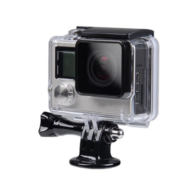 Adaptador de montagem de tripé go pro adaptador de montagem de tripé para gopro hero sjcam yi dji osmo acessórios de câmera de ação