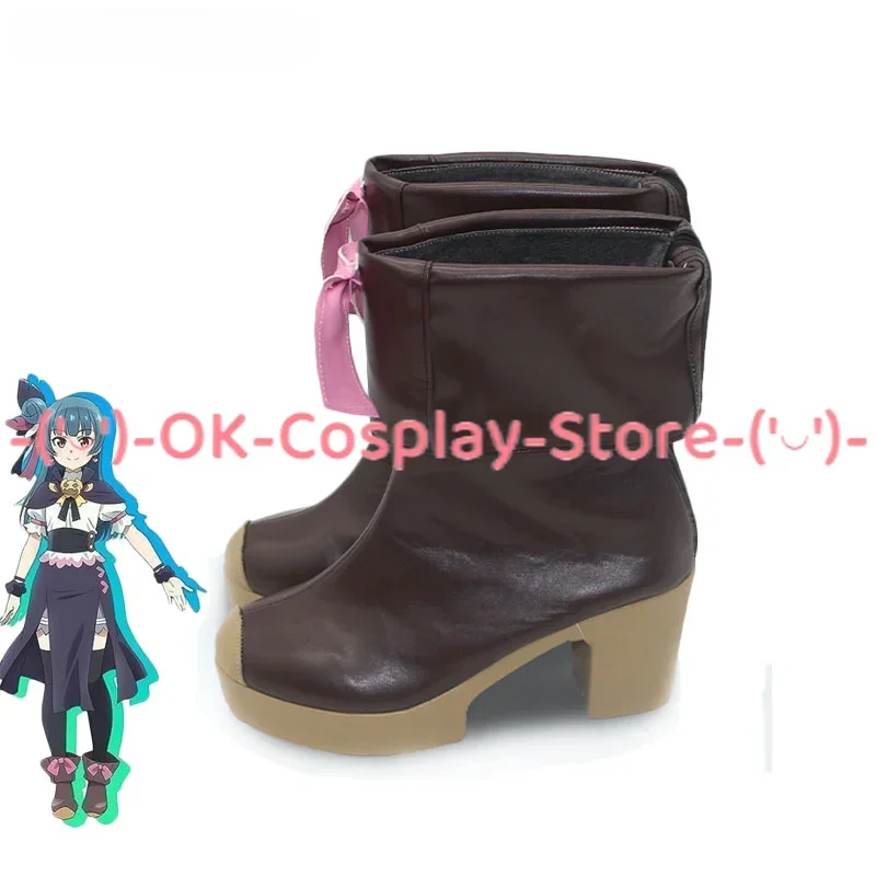 [حسب الطلب] أحذية Lovelive Sunshine Yohane التأثيرية لعبة الرسوم المتحركة أزياء لعب الأدوار الدعامة لحفلات الهالوين كرنفال أحذية من الجلد الصناعي