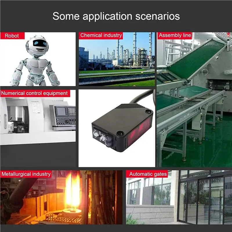 【RECOMENDAR】3X E3Z-R61 NPN Photoelectric Sensor With Bracket Mirror Reflection Photoelectric Switch Sensor 2M Range