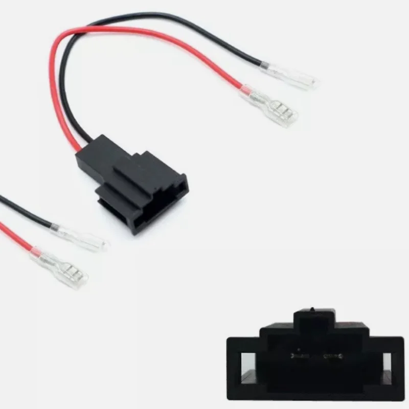 2PCS Speaker Adapter Plug Replacement For Audi A1 A3 A4 A5 A6 A7 A8 Q2 Q3 Q5 Q7 TT R8 Cable Harness Car Speaker Adapter Plug view 5