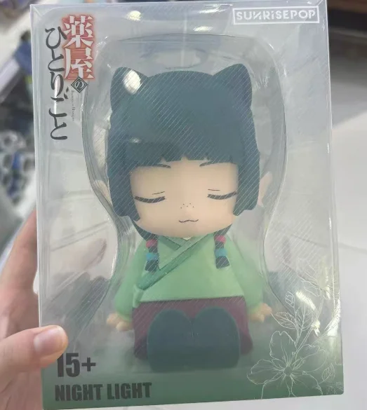 Figurine originale de dessin animé The Apothecary Diaries, chat fille, veilleuse, modèle d'action, ornements de bureau, loisirs de collection