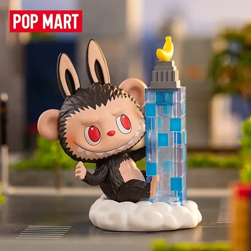 POP MART Labubu Elf Monsters Blind Box - Jouets mystères surprise, sacs surprises, décorations de bureau, ornements pour la maison