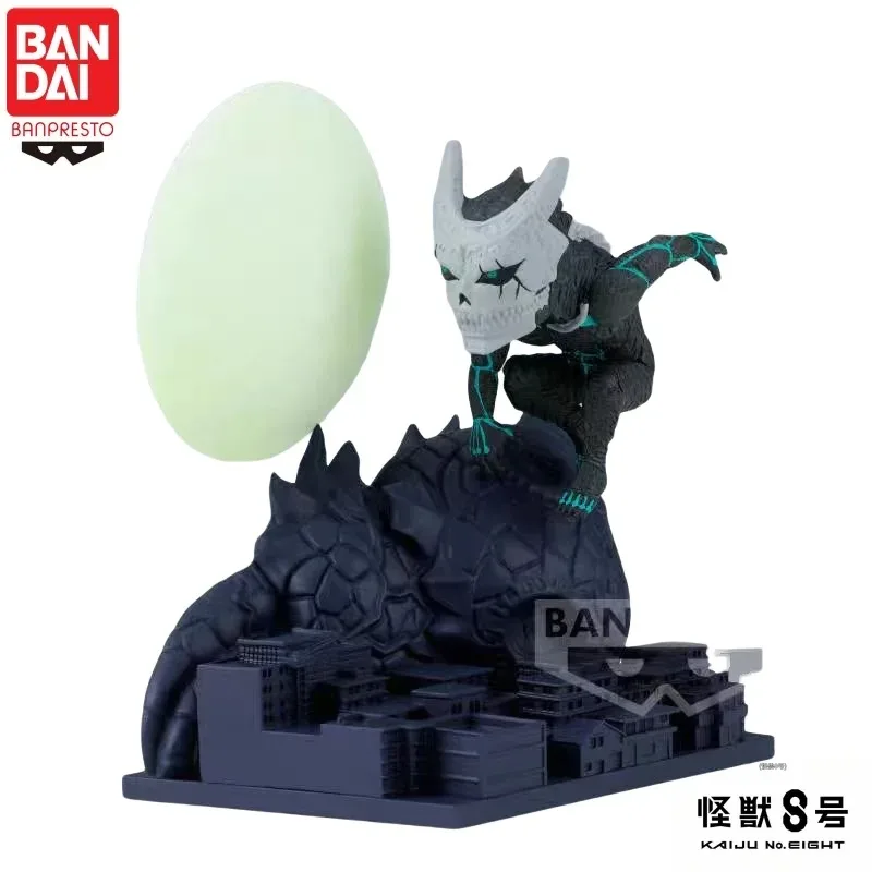Em estoque original bandai banpresto kaijuno.8 kafka hibinoaction anime figuras de ação modelo brinquedos ornamento de mesa coletar presentes
