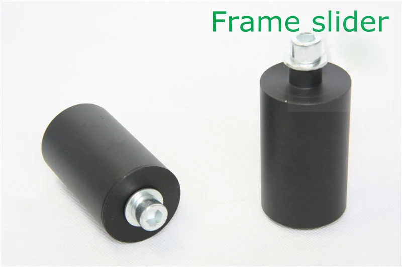 For 1996-2007 03 04 05 06 Yamaha YZF 600R Thundercat yzf600r Motorcycle bike No Cut Frame Slider Crash Protector Black / Carbon