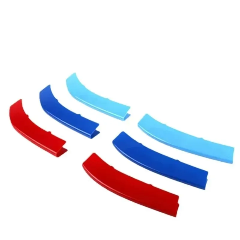 

Tiy Front Kidney Grille Grill Cover Strips Clip Trim Insert Car Tuning AccessoriesFor BMW 3 Series E90 E91 LCI 2009 2010 2011 20