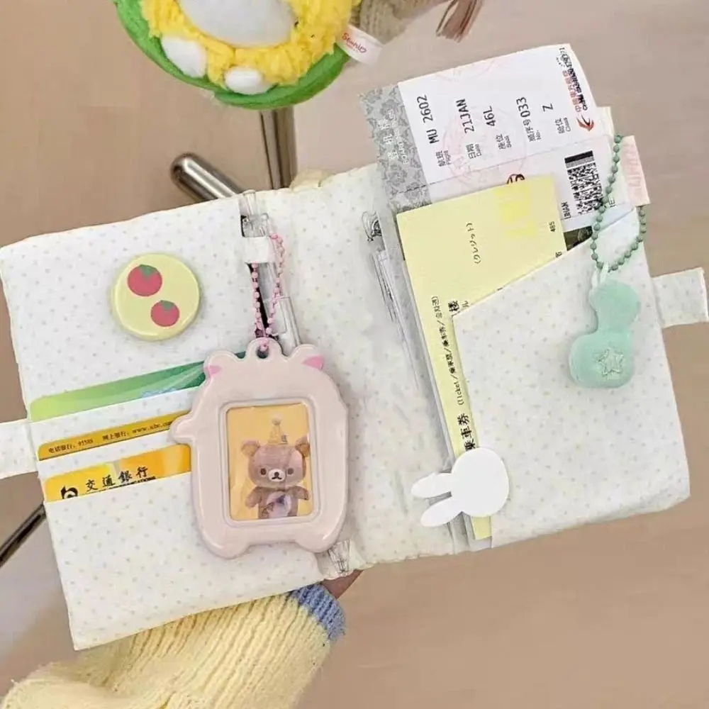 

Star Pattern Cute Travel Wallet Passport Cover Ticket Holder Passport Clip Airplane Check-in Card Holder Storage Card Bag