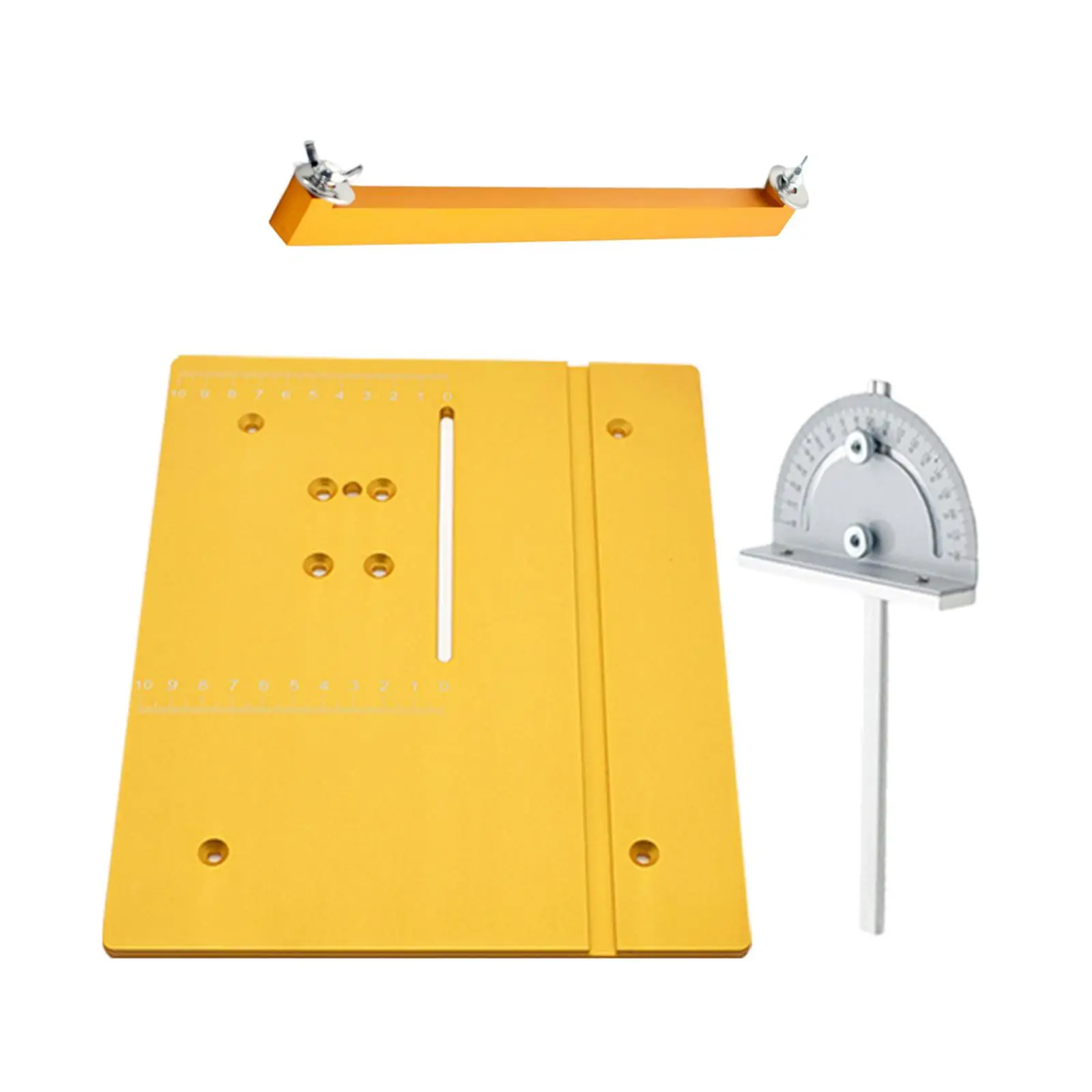 Aluminum Alloy Circular Saw Table Panel Machine Edge Guide Positioning for Electricity Circular Saw Woodworking Carpenter