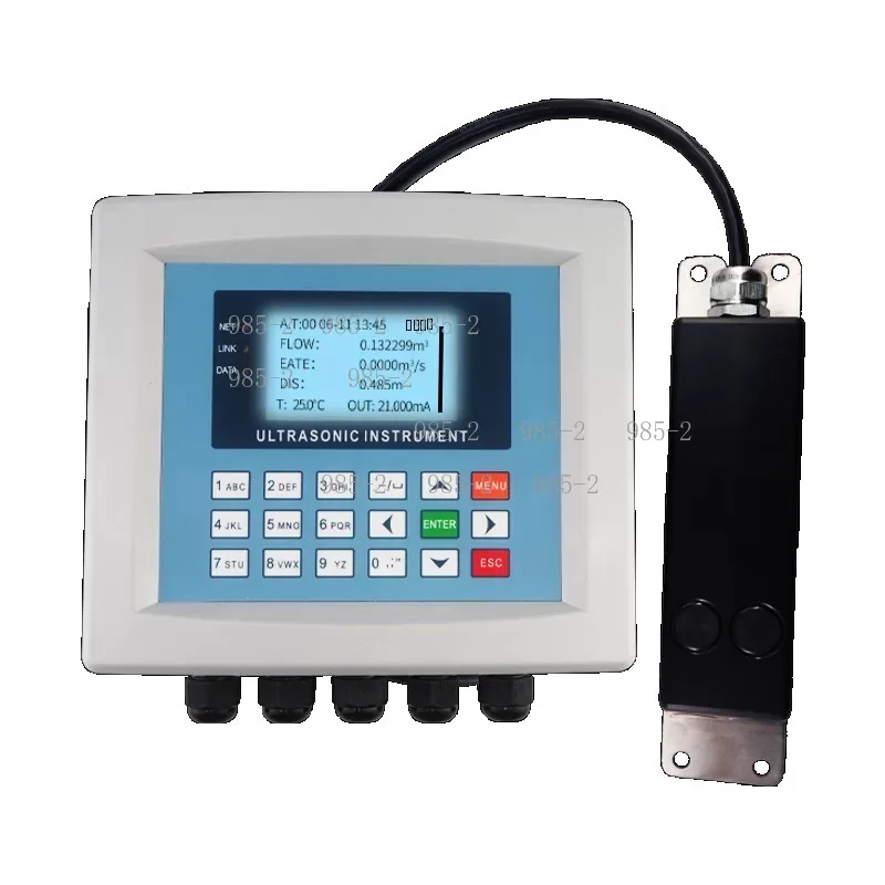 Multifunctional Ultrasonic Flow Sensor, Suitable for Sponge City Pipe Network River Open Channel Measurement