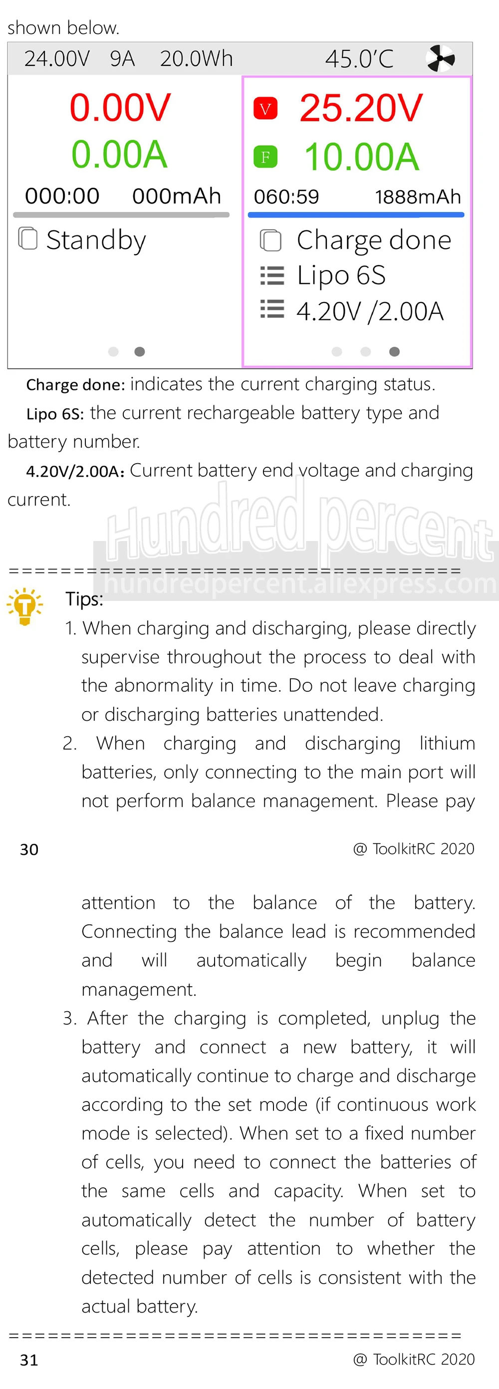 ToolkitRC M6D V3 Charger Black DC 500W Intelligent Dual Channel 1S 2S 3S 4S 5S 6S Toy Model Car Lithium Battery Fast Charging