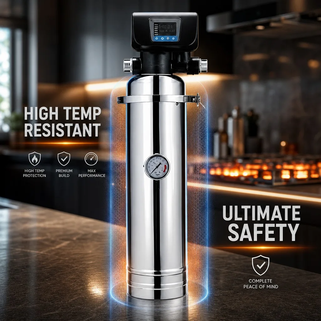 

Stainless Steel Water Purifier Machine 8000L High Flow Central Whole House Water Filter System Drink Water Purifiers