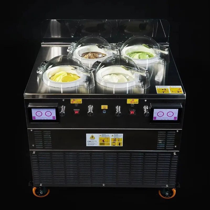 Miles GALAXY PRO V4 Commercial Ice Cream Churning Machine NSF ETL Certified 7 Liter Pot Hellenika Ice Cream Maker Reliable