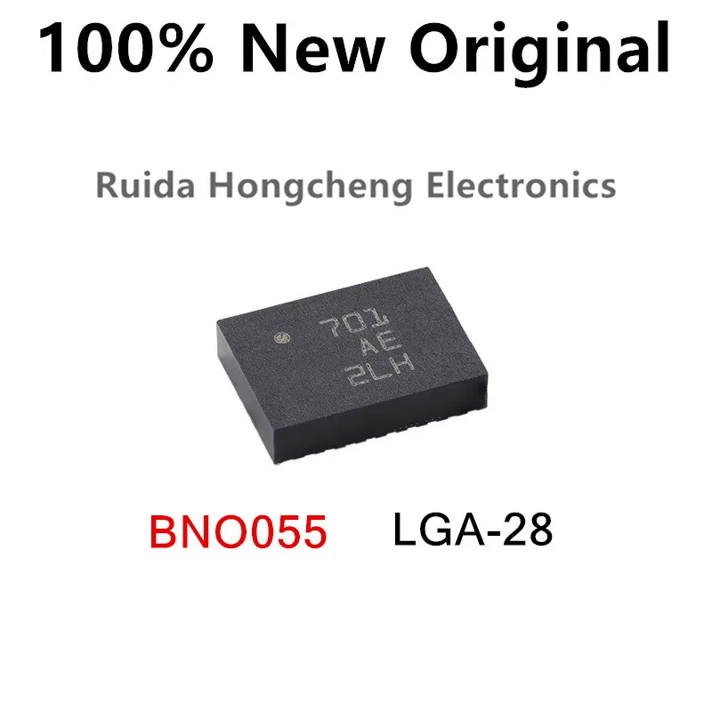 1-2PCS/Lot BNO055 LGA-28 9DoF Sensor Integrated MCU and Flash Memory 9-Axis Smart Sensor Chip
