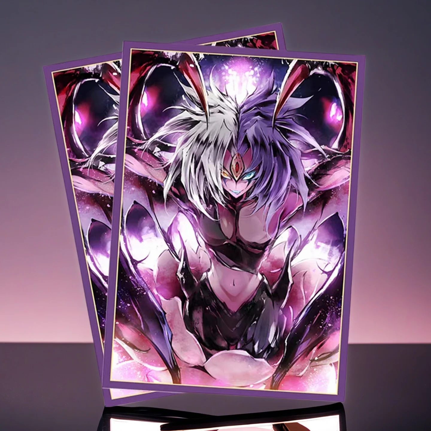 

63x90mm 50PCS GX Yubel High-Quality Trading Card Sleeves Art Cartoon Card Sleeves Japanese Card Protector for YGO Game Cards