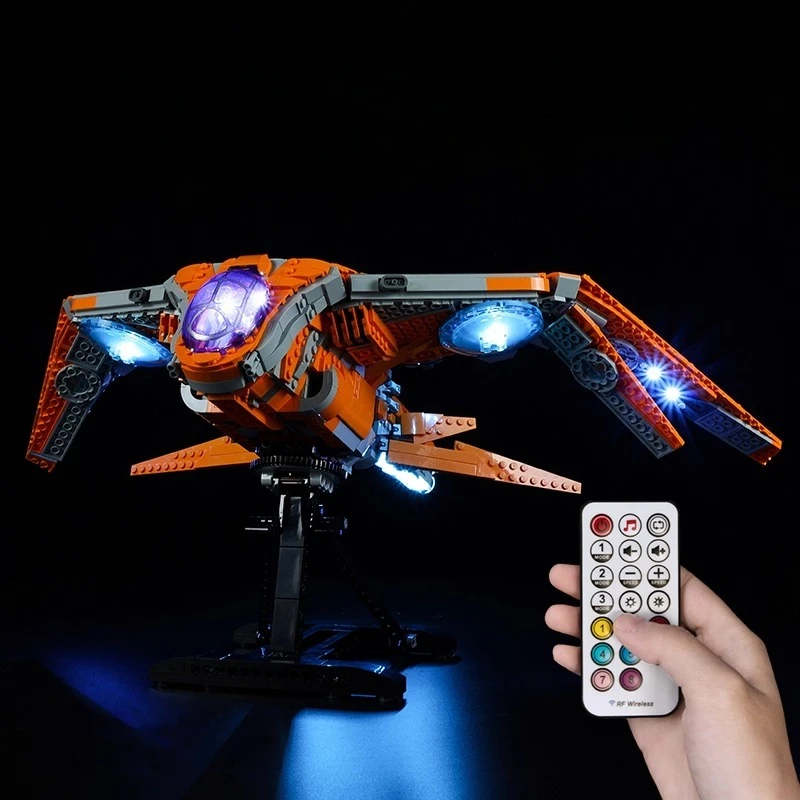 

LED Lighting Set Suitable for LEGO The Guardians Ship 76193(Not Including Building Blocks)