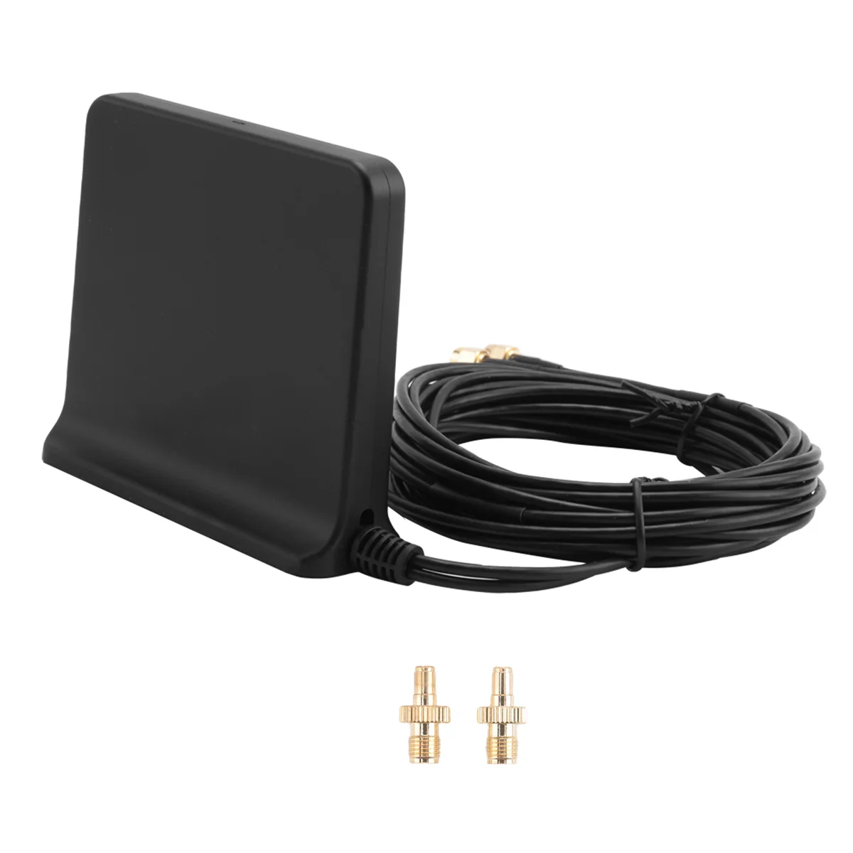 Antena WiFi Omni zewnętrzna Signal Boost 5G 4G LTE 3G GSM Mimo High Gain 12Dbi 600-6000Mhz (czarna z adapterem Ts9) — zdjęcie produktu 3