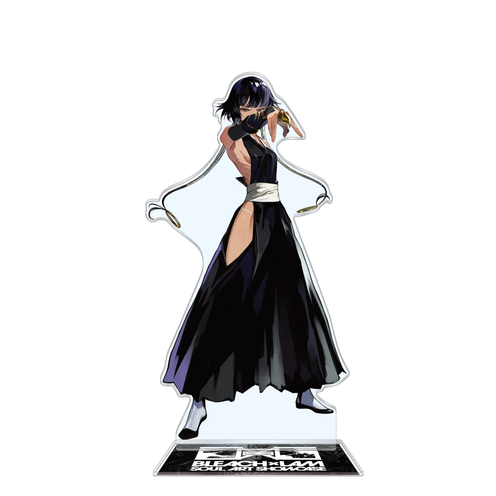 Dokugamine Riruka Anime Figure Stand Acrylic Keychain New Bleach Style Standee Collectible view 2