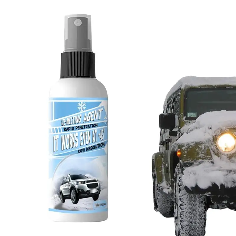 

Windshield Spray De-Icer Windshield De-Icer Spray Cleaner Ice Spray For Car Snow Melting Defrost Liquid Windshield Ice Melt Spra