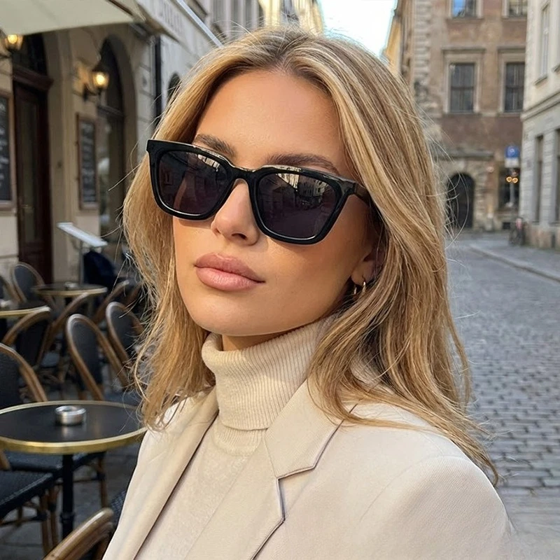 Vintage Small Frame Cat Eye Sunglasses for Women UV400 Protection Retro Glasses Eyewear Trendy Streetwear Accessories Очки