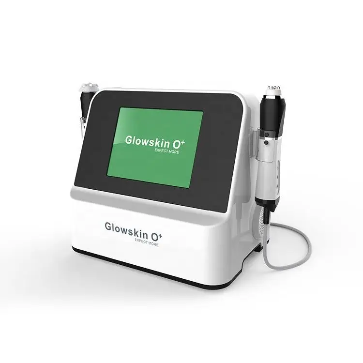 Professionele Glowskin O + Zuurstof Dermabrasie Jet Facial Zuurstof Jet Schoonheid Machine CO2 Bubble Oxygenatie Aqua Schil Machine