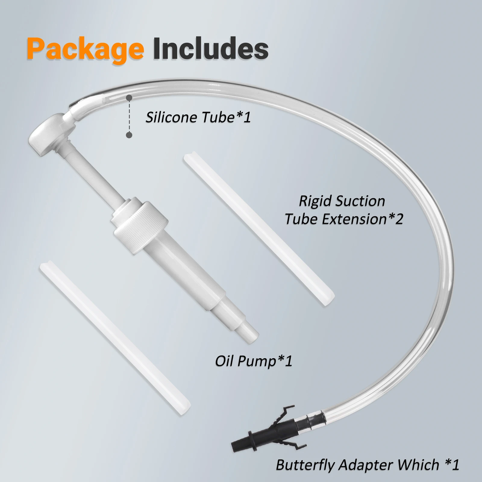 

Дифференциал Gear Lube и ручной насос для трансмиссионной жидкости с 3-м ручным адаптером подходит для стандартных бутылок Quart для автомобильных автомобилей