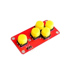 AD Keyboard Simulate Five Key Module Button Sensor Expansion Board
