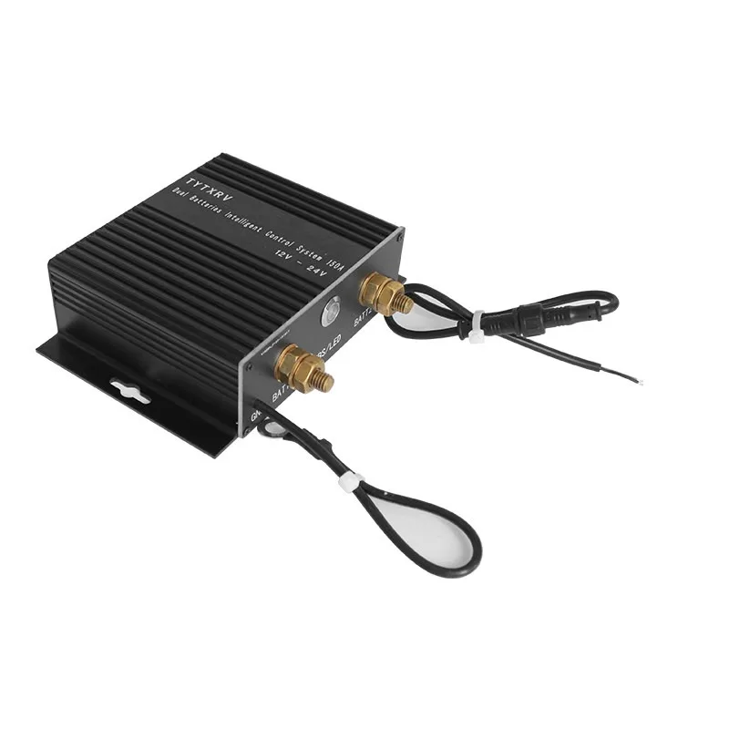 RV Off-road Vehicle Modified Dual Battery Isolator, Car Main and Auxiliary Dual Battery Intelligent Manager Controller 12V