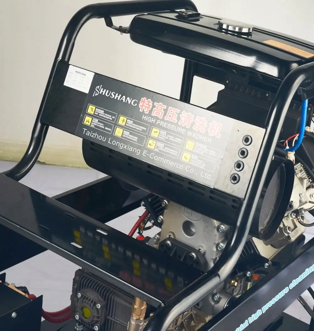 Commercial Electric Water Jet Gun Hose Surface Washing Diesel Car Washer Machines High Pressure Cleaners 500 Bar