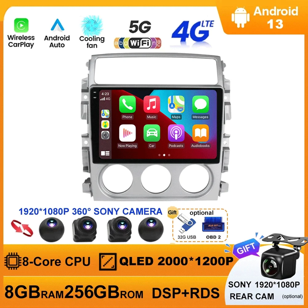 

Android 13 Car Radio For Suzuki Liana 2004-2008 Multimedia Video Player Navigation GPS Carplay Android Auto 5G WIFI DSP BT5.0