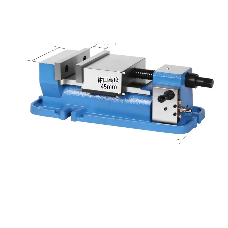 For Pneumatic Vise 6 Inch High Precision CNC Heavy Duty Angle Fixing Milling Machine Pneumatic Quick Action Flat Pliers