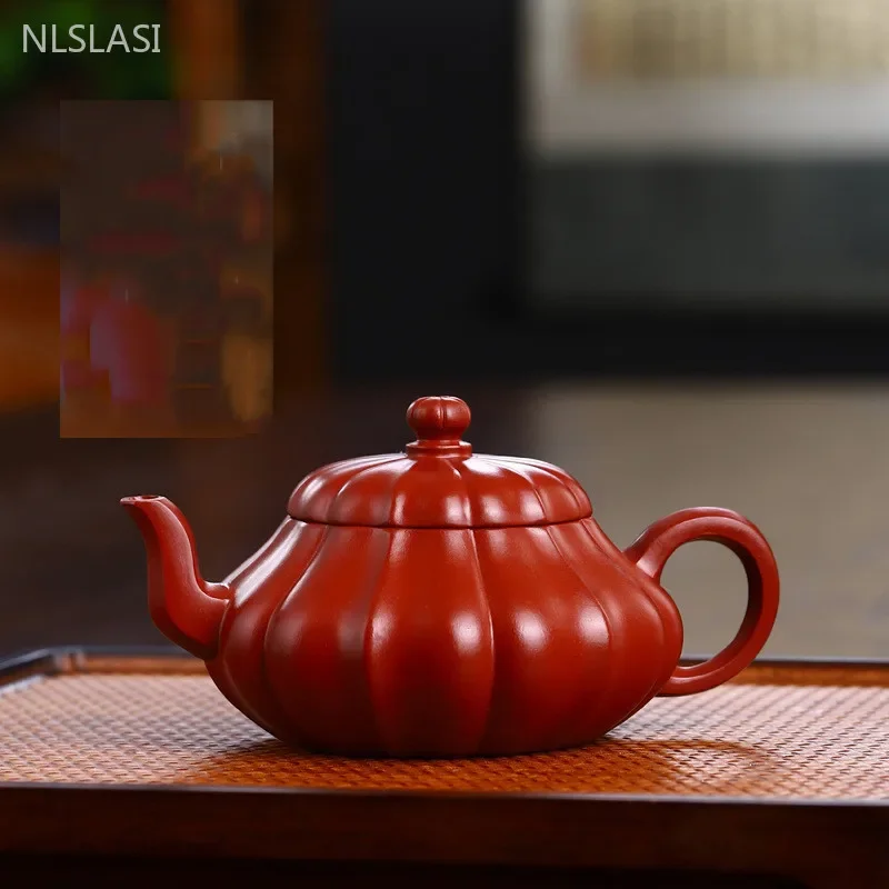 

200ml Boutique Yixing Purple Clay Teapot Chinese Filter Antique Kettle Custom Zisha Beauty Tea Pot Tradition Tea Accessories