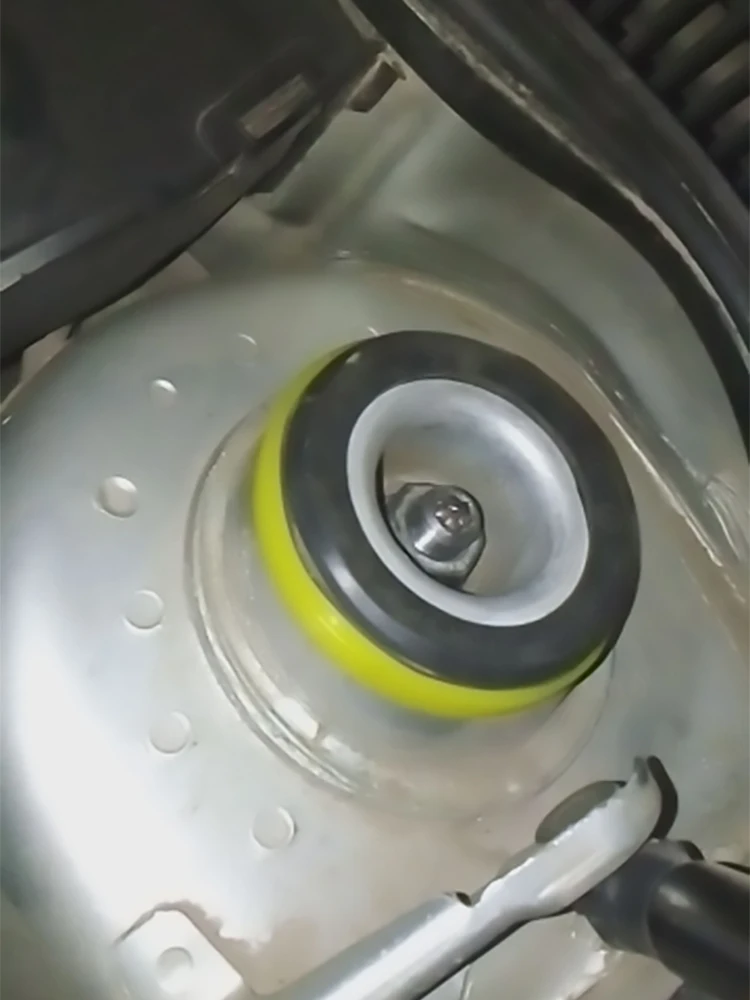 Rondelle de roulement de bague d'anneau en caoutchouc absorbant les chocs de Suspension universelle pour la jambe de force avant, montage supérieur de la tour, fixation du bruit sur les bosses