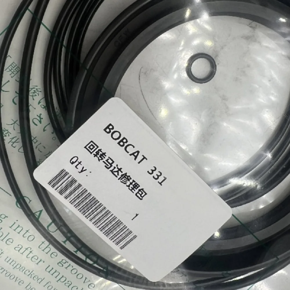 For Bobcat  Doosan E20 E17 MX331 Rotary Motor Rotary Motor Oil Seal Repair Kit Excavator Accessories