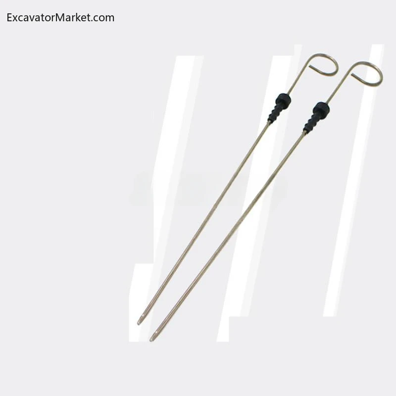 

For Hyundai 55 engine oil dipstick 22.5/26cm high quality Repair parts durable Excavator accessories