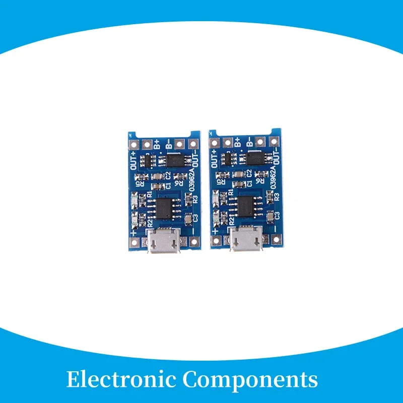 2-шт-компл-5-В-micro-usb-1a-18650-плата-для-зарядки-литиевой-батареи-модуль-зарядного-устройства