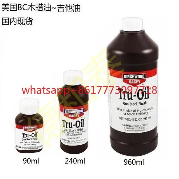 

(Domestic Spot) American BIRCHWOOD CASE-Tru Oil Wood Wax Oil~ Guitar Oil