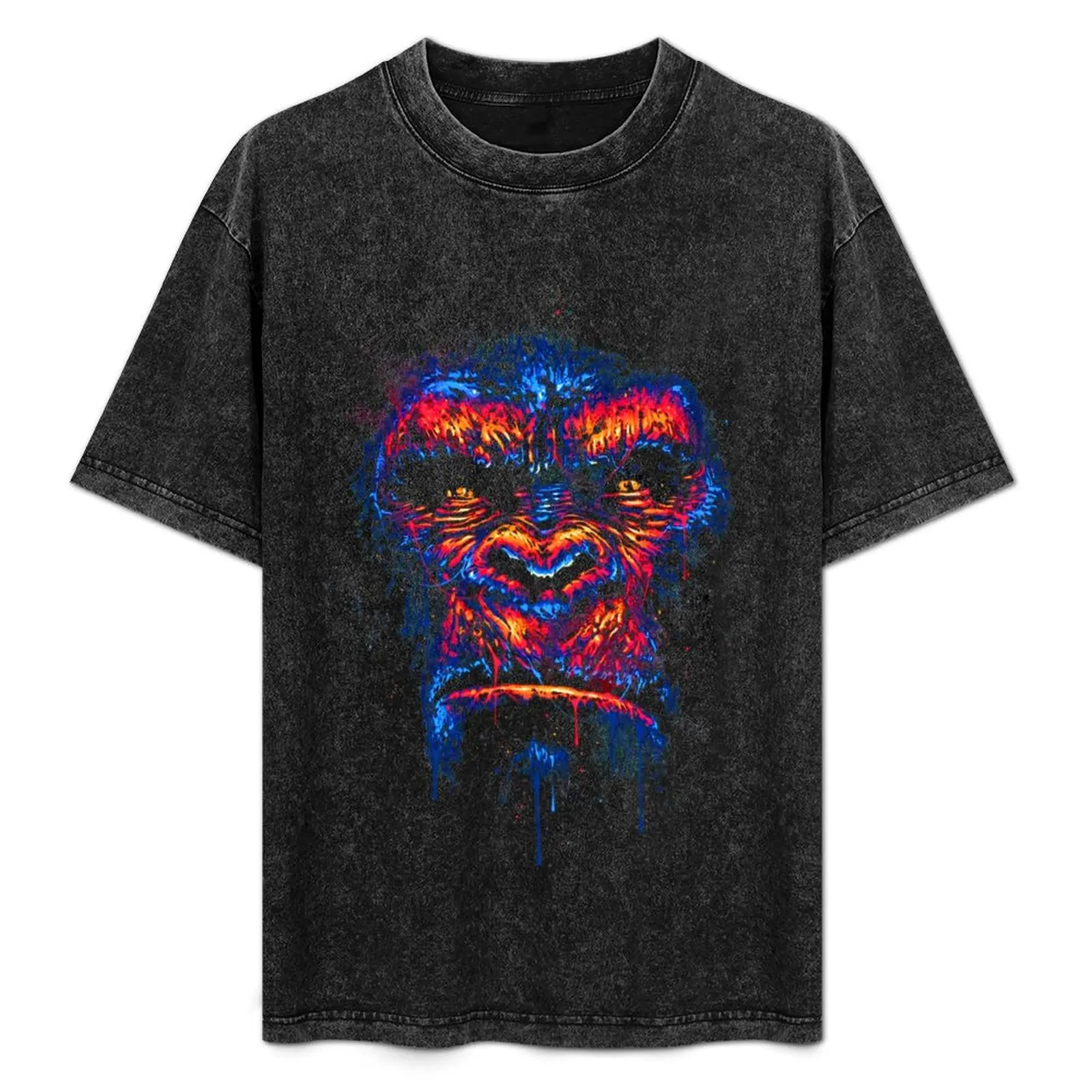 Colorful King kong Tshirt - Colorful King kong Sticker - Colorful King kong Hoodies T-Shirt Halloween Casual T-Shirt