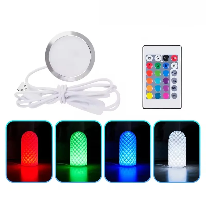 For Bambu Lab LED Lamp Kit Adjustable Light Kit RGB Light Parts Hardware DIY Model White/Cold/Warm Lights Without Lamp Shell 001