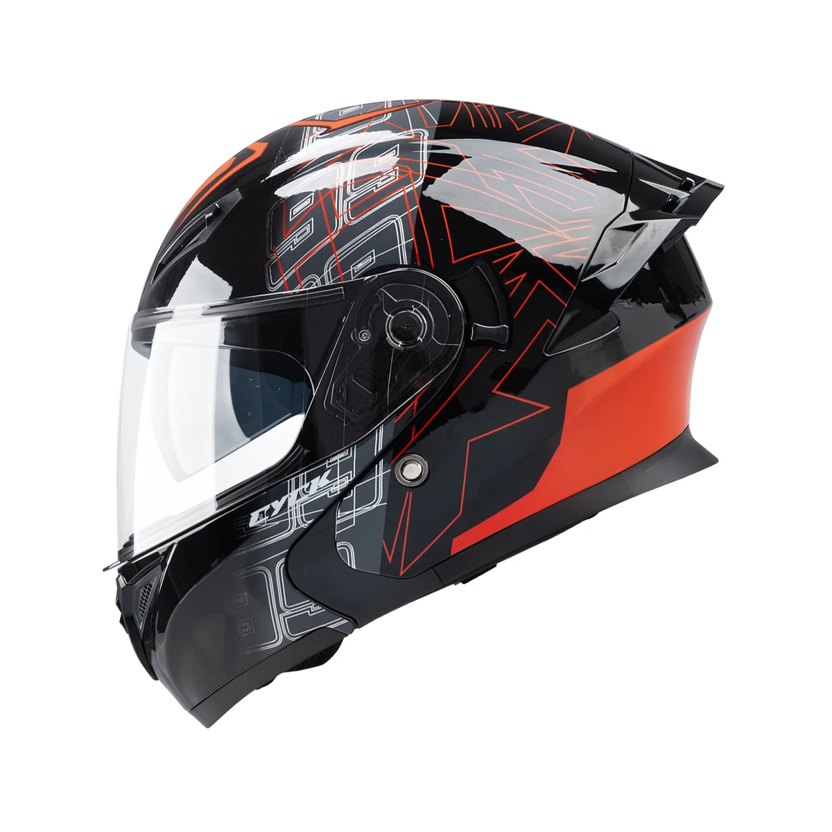 

Cycking Metallic Finish Motorcycle Helmet Double Layer Dual Lens Helmet Full Face Helmet Modular Flap Casco Capacetes