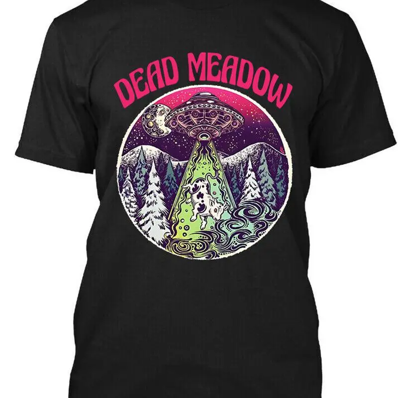 Neue beliebte Dead Meadow American Music Retro Logo T Shirt Größe S 4Xl