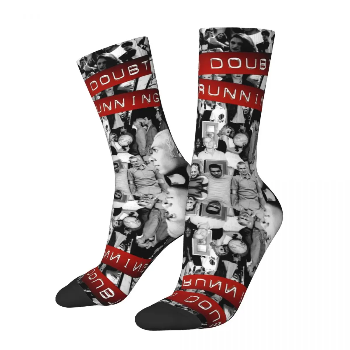 

Running Men's Socks Retro Harajuku N-No Doubt Street Style Novelty Casual Crew Sock