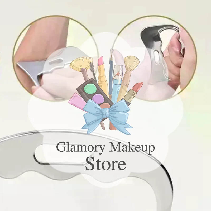 Stainless Steel Gua Sha Board Facial Beauty Massage Tool Durable for Full Body Muscle Relaxation Mother's Day Skincare Gifts
