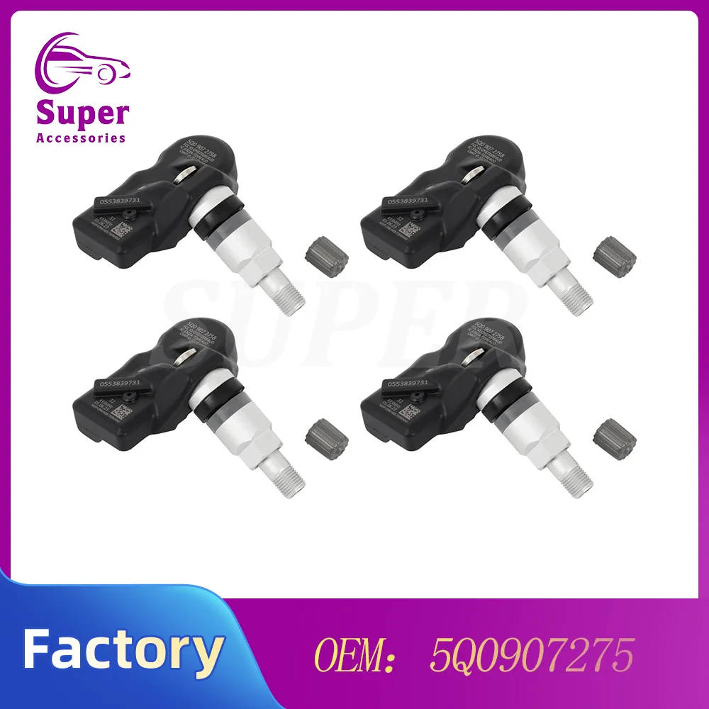 

FOR 2019-2024 Volkswagen Tiguan Allspace Audi Porsche Skoda SENSOR 433MHz TPMS TIRE AIR PRESSURE SENSOR 5Q0907275 5Q0907275B