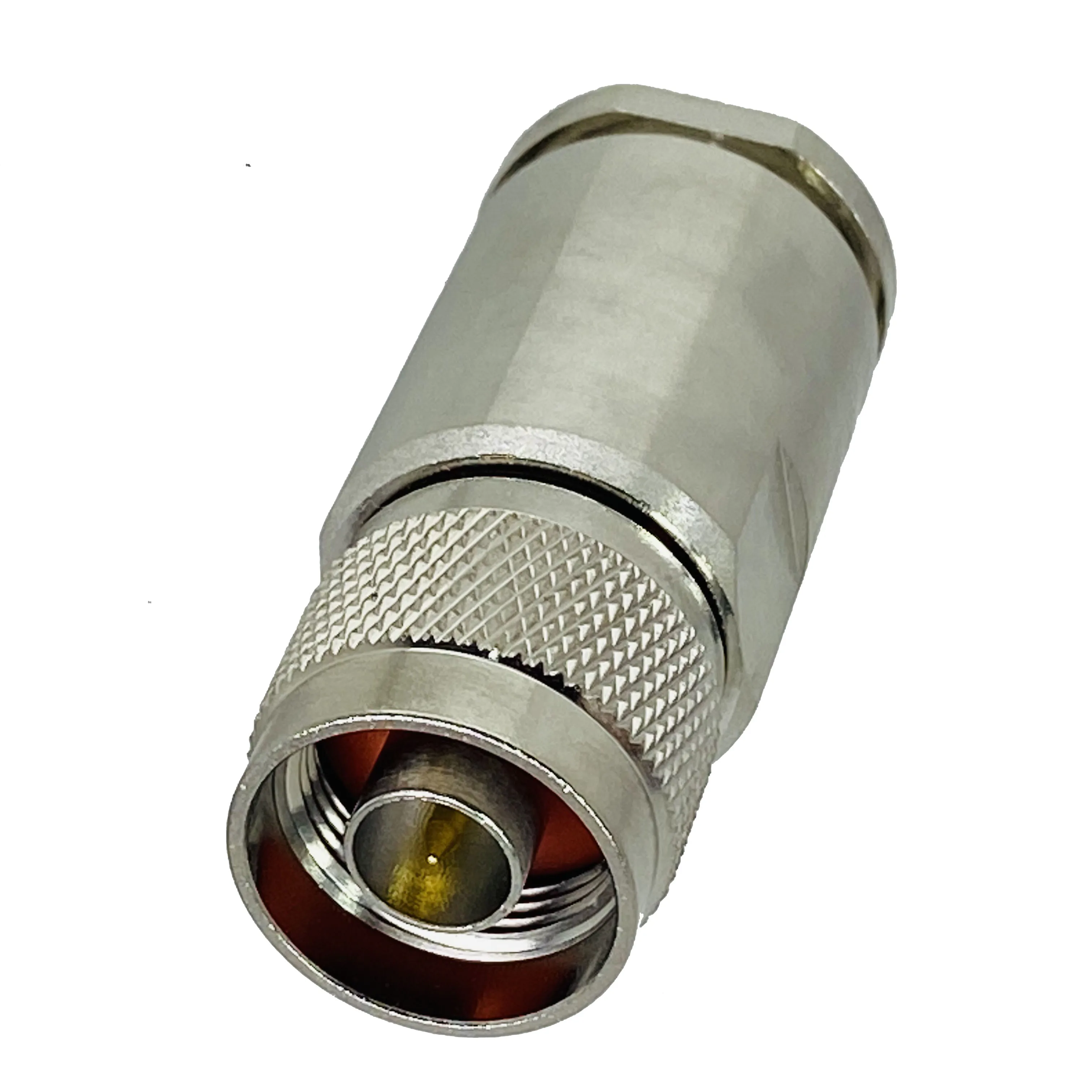 1Pcs Connector N Male plug Straight Clamp 12D-FB LMR600 Cable RF Adapter Coaxial High Quanlity