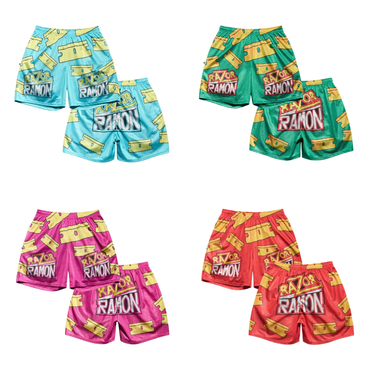 

Летние популярные новые разноцветные шорты для входа Razor Ramon, уличные дышащие быстросохнущие эластичные повседневные тренировочные пляжные шорты