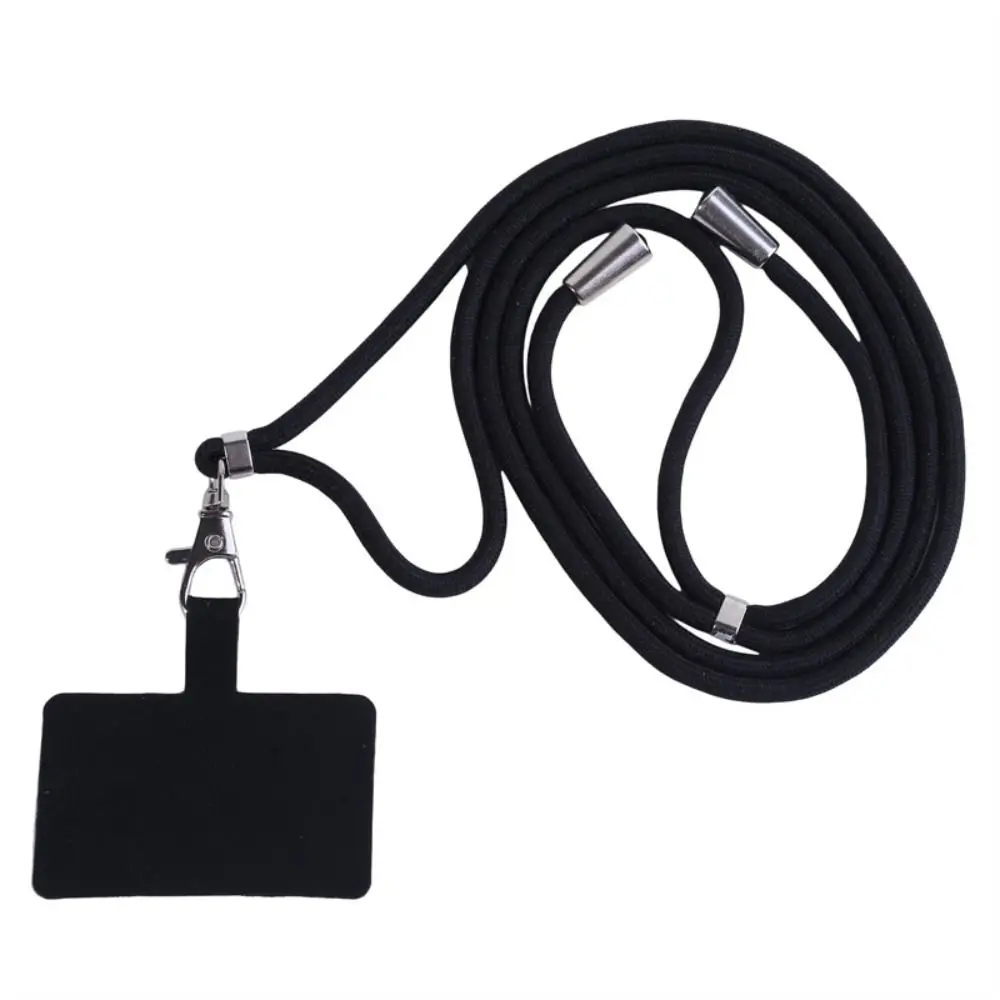 

Detachable Neck Cord Phone Lanyard Telescopic Adjustable Neckband Rope With Universal Clip Gasket Anti-Lost Mobile Phone Strap