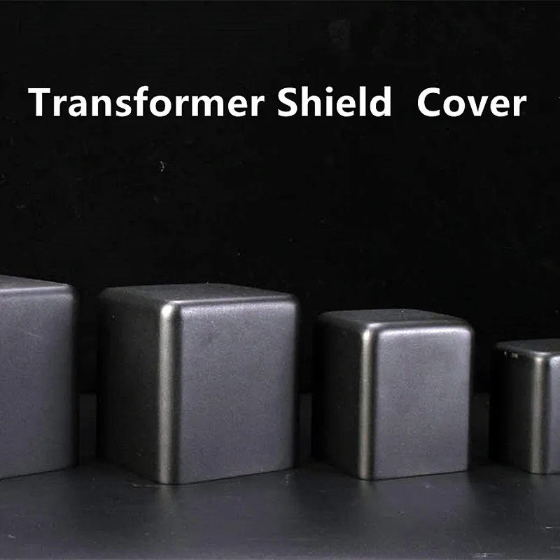 85*85*Height 100MM Transformer Cover Transformer Shield Shell Transformer Accessories Shield Cover with Screws